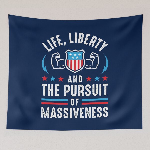 Item preview, Life, Liberty And The Pursuit Of Massiveness designed and sold by Brogress Project.
