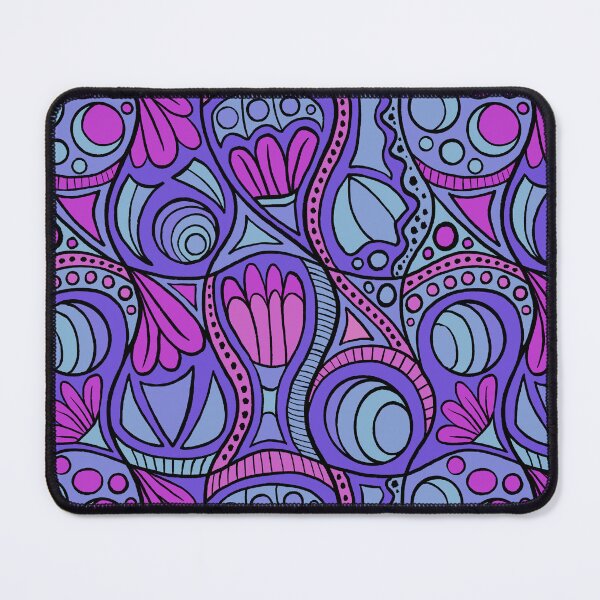 Item preview, Abstract design in shades of purple and hot pink designed and sold by MarySchwindt.