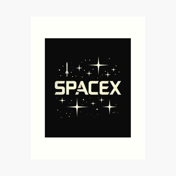 Item preview, spacex logo designed and sold by TEEJAMBOREE.