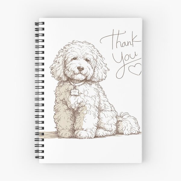 Item preview, Thank You – Adorable Fluffy Dog. designed and sold by MirraStore.