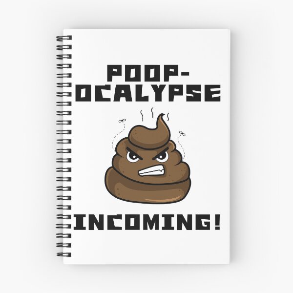 Item preview, Poop-ocalypse Incoming – Hilariously Angry Poop Emoji designed and sold by Fredster1966.