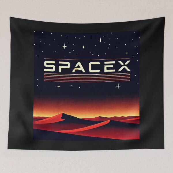 Item preview, spacex logo designed and sold by TEEJAMBOREE.