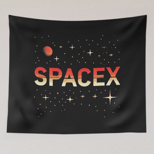 Item preview, logotipo de spacex designed and sold by TEEJAMBOREE.