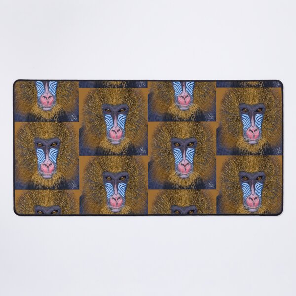 Item preview, The Mandrill | Original Digital Painting designed and sold by CarbonPosDesign.