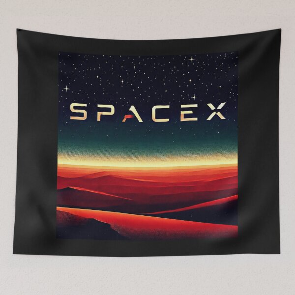 Item preview, spacex logo designed and sold by TEEJAMBOREE.