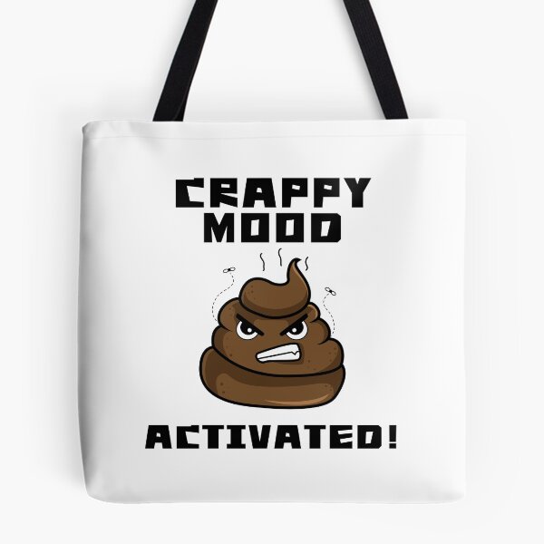Item preview, Crappy Mood Activated – Hilarious Angry Poop Emoji Design designed and sold by Fredster1966.
