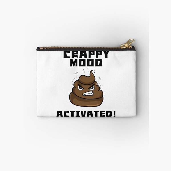 Item preview, Crappy Mood Activated – Hilarious Angry Poop Emoji Design designed and sold by Fredster1966.