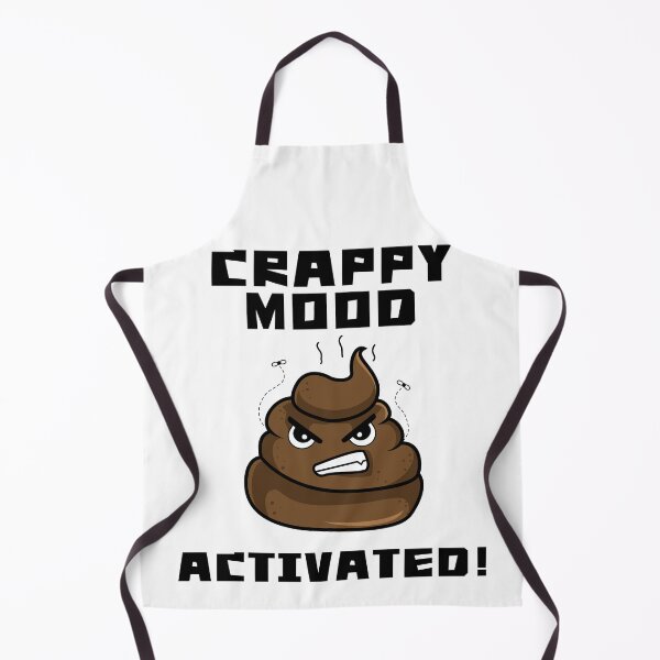 Item preview, Crappy Mood Activated – Hilarious Angry Poop Emoji Design designed and sold by Fredster1966.