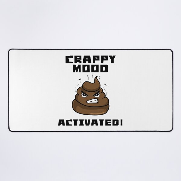 Item preview, Crappy Mood Activated – Hilarious Angry Poop Emoji Design designed and sold by Fredster1966.