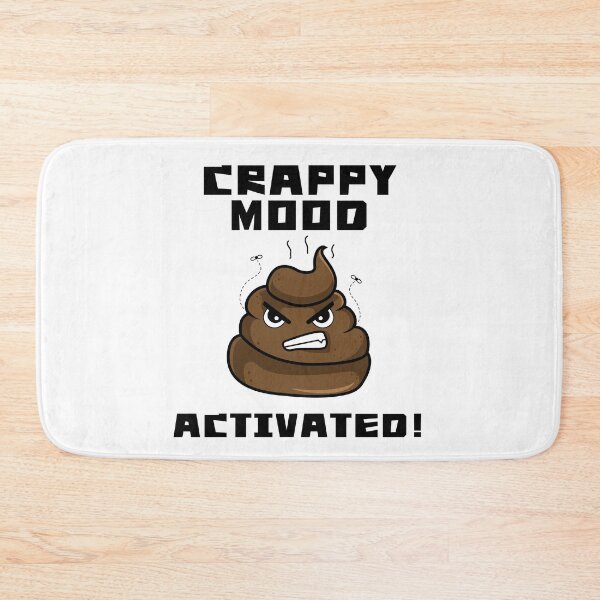Item preview, Crappy Mood Activated – Hilarious Angry Poop Emoji Design designed and sold by Fredster1966.