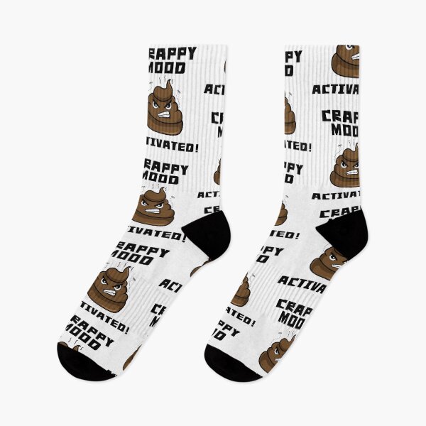 Item preview, Crappy Mood Activated – Hilarious Angry Poop Emoji Design designed and sold by Fredster1966.