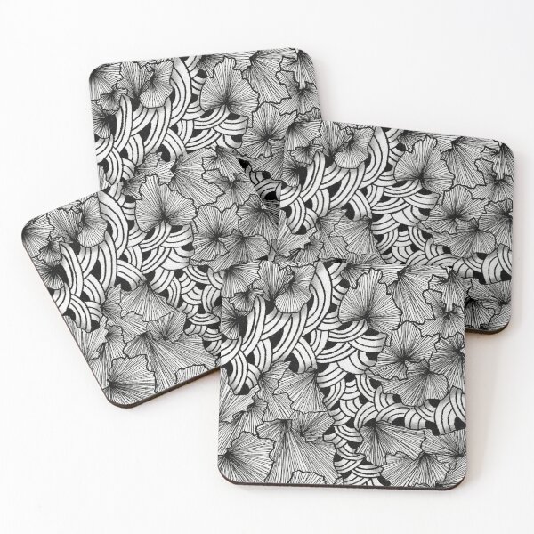 Item preview, Abstract Art, Jagged Petals designed and sold by storiedthreads.