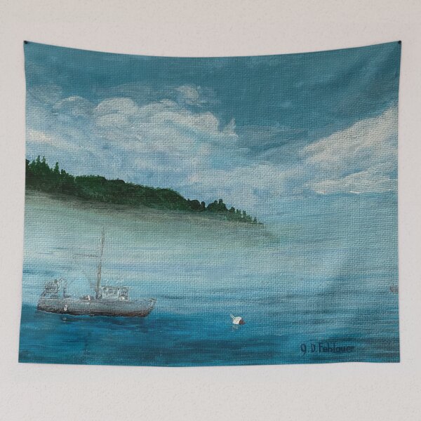 Item preview, Misty Morning Maine designed and sold by JDFehlauer.