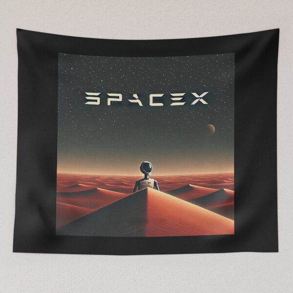 Item preview, spacex logo designed and sold by TEEJAMBOREE.