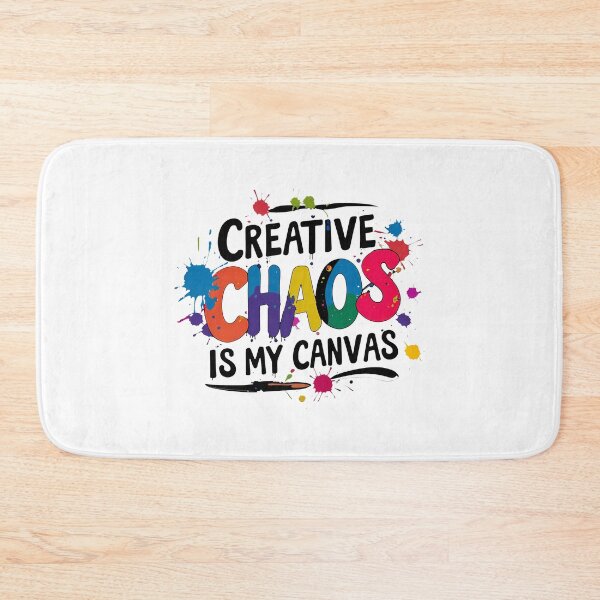 Item preview, Vibrant Expression: Creative Chaos is My Canvas designed and sold by zoughlal.