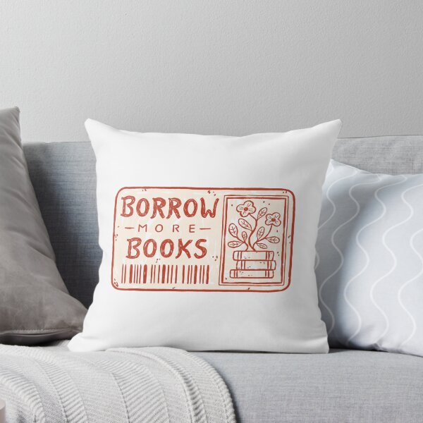 Item preview, Borrow More Books - Library Card designed and sold by ohjessmarie.