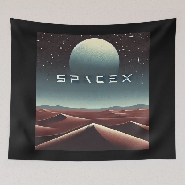 Item preview, spacex logo designed and sold by TEEJAMBOREE.