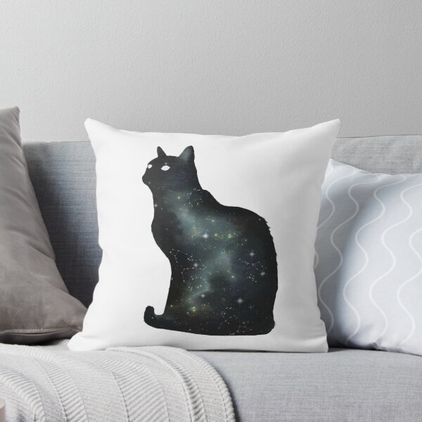 Item preview, Galaxy Black Cat designed and sold by CosmicPanda14.
