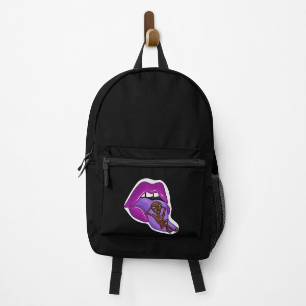 Item preview, Alien on top of a purple tongue designed and sold by Joncasmiart.