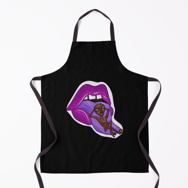 Item preview, Alien on top of a purple tongue designed and sold by Joncasmiart.