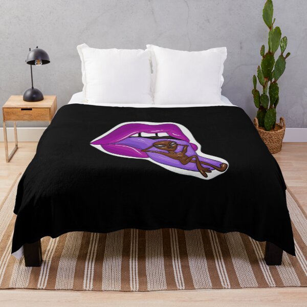 Item preview, Alien on top of a purple tongue designed and sold by Joncasmiart.