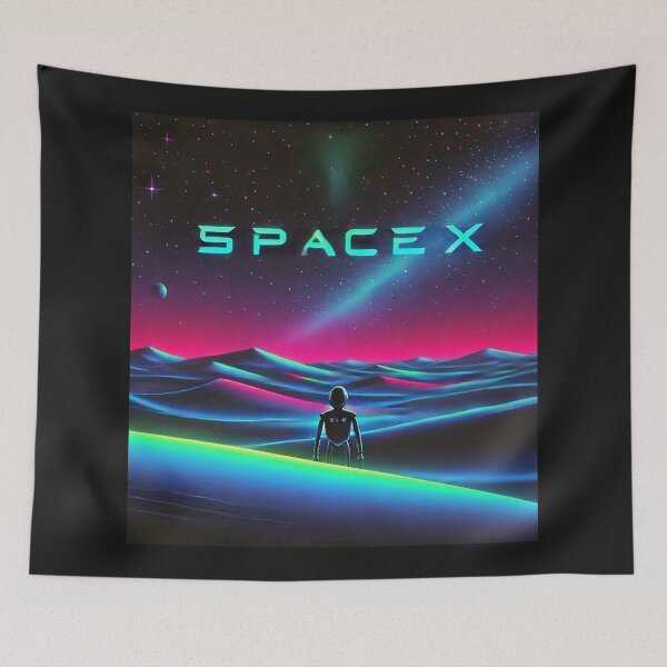 Item preview, spacex logo designed and sold by TEEJAMBOREE.