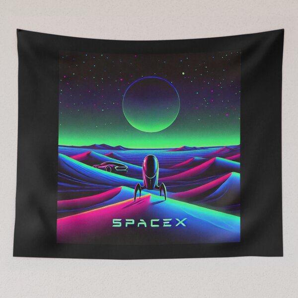 Item preview, logotipo de spacex designed and sold by TEEJAMBOREE.