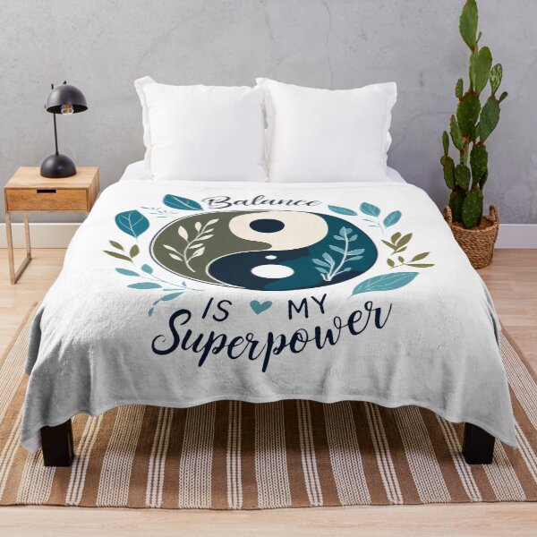 Item preview, Empowered Harmony: Balance is My Superpower designed and sold by zoughlal.