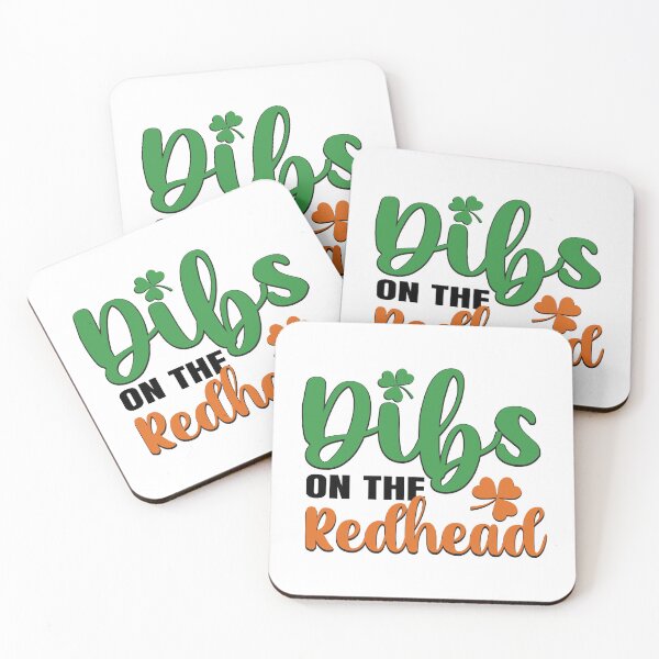 Item preview, Dibs on the Redhead designed and sold by Freshinkshop.