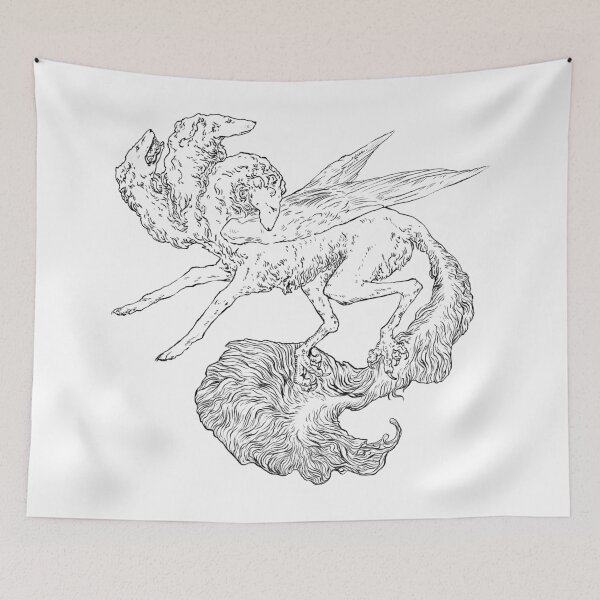Item preview, Ethereal Cerberus designed and sold by kairosclerosisart.