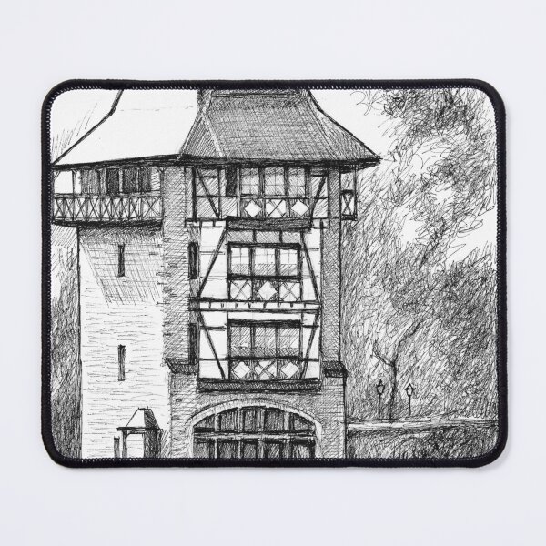 Item preview, Kuhhirtenturm - Cowherd's Tower - Oberwesel, Germany designed and sold by Dai Wynn Fine Art.
