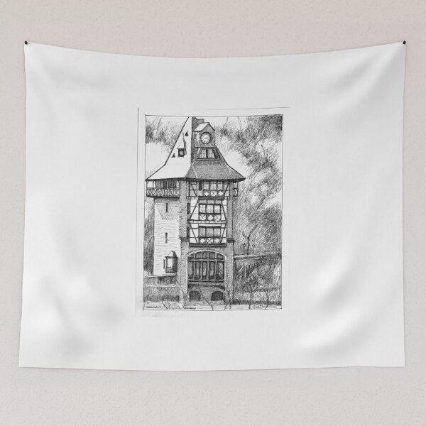 Item preview, Kuhhirtenturm - Cowherd's Tower - Oberwesel, Germany designed and sold by Dai Wynn Fine Art.
