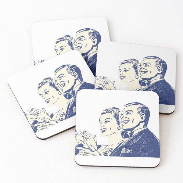 Item preview, Vintage of a Couple Applauding designed and sold by AhaPrint.