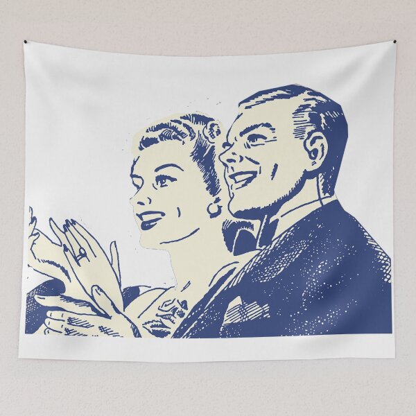 Item preview, Vintage of a Couple Applauding designed and sold by AhaPrint.