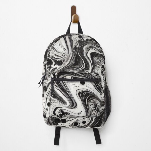Item preview, Swirly Twirly Black and White Marble II designed and sold by Stageless Designs.