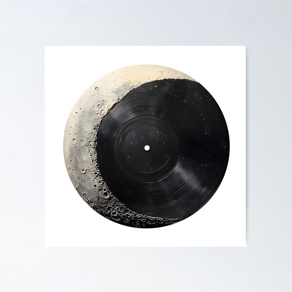 Item preview, Lunar Vinyl designed and sold by Dpixelgalaxy.