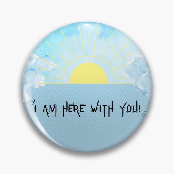 Item preview, I am here with you! - a humble reminder of God's presence in our everyday life. Cheer up! You won't be alone - never. Trust HIM! designed and sold by JW3164..