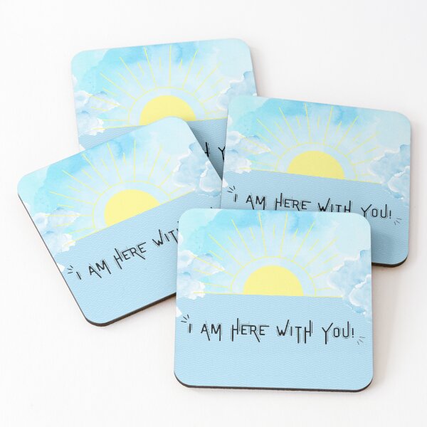 Item preview, I am here with you! - a humble reminder of God's presence in our everyday life. Cheer up! You won't be alone - never. Trust HIM! designed and sold by JW3164..