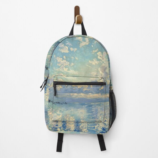 Item preview, French Seascape with Cloudy Sky Inspired by Monet designed and sold by CARRAANN.