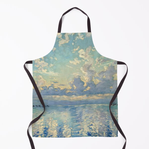 Item preview, French Seascape with Cloudy Sky Inspired by Monet designed and sold by CARRAANN.
