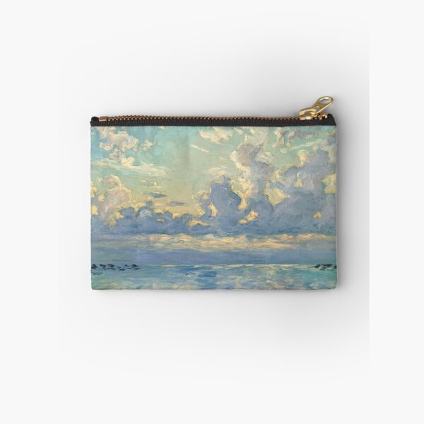 Item preview, French Seascape with Cloudy Sky Inspired by Monet designed and sold by CARRAANN.