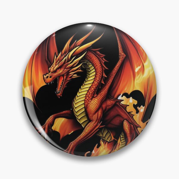 Item preview, Circular Dragon Emblem designed and sold by Santa Barbara Local.