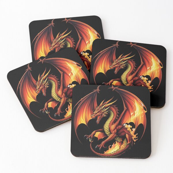 Item preview, Circular Dragon Emblem designed and sold by Digital Forge.