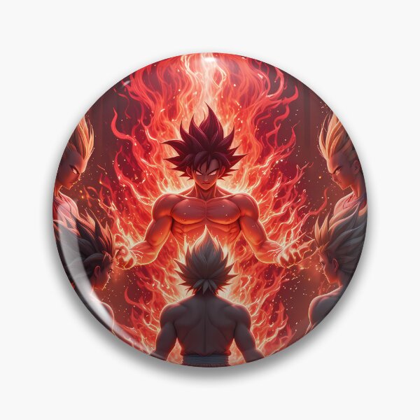 Item preview, Battle Aura Glows with Saiyan Strength designed and sold by ART ATTACK ZONE.