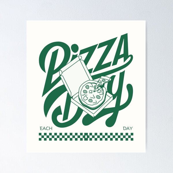 Item preview, Pizza day each day designed and sold by Peerless-Prime.