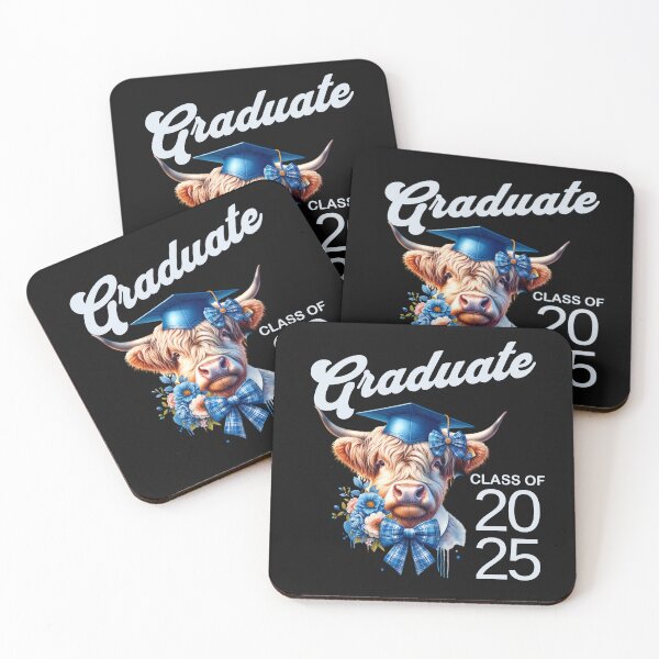 Item preview, Class of 2025 Highland Cow Graduate designed and sold by Bliss Find And Design.