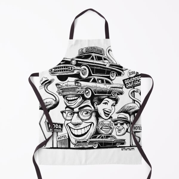 Item preview, Flamingo Pit Stop: Where the Cars Are Cool & the Smiles Are Warmer! designed and sold by 8Totem.