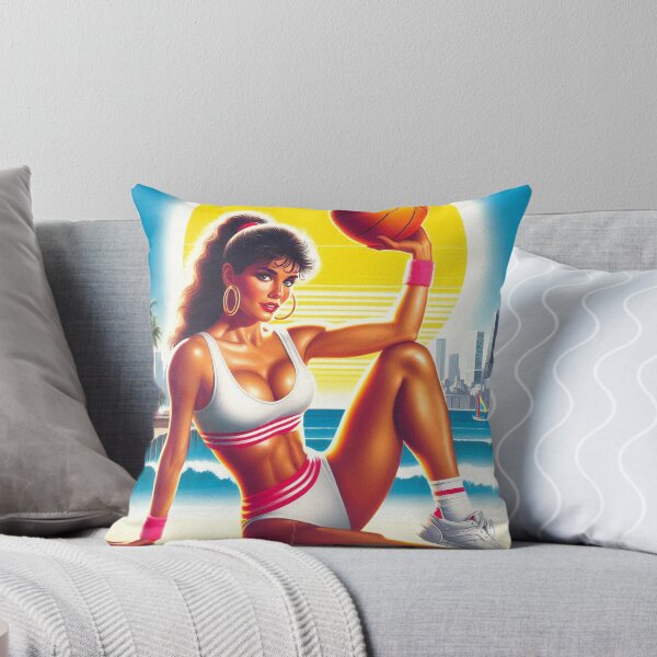 Item preview, Basketball Girl designed and sold by PulpVintage.