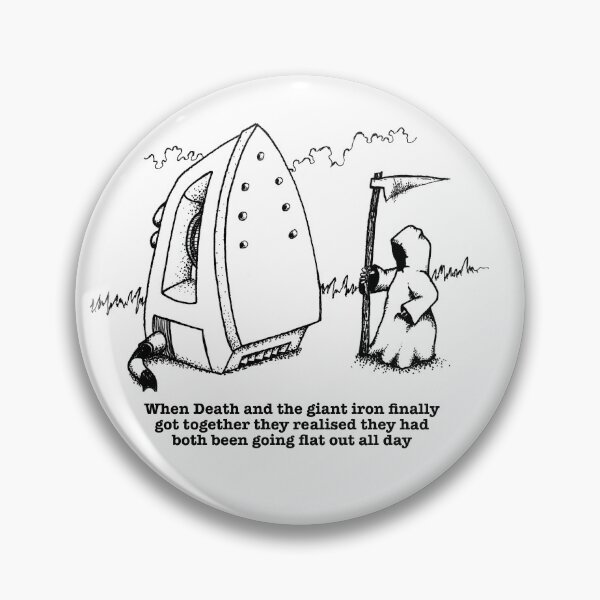 Item preview, Death and the giant iron designed and sold by Quahx.