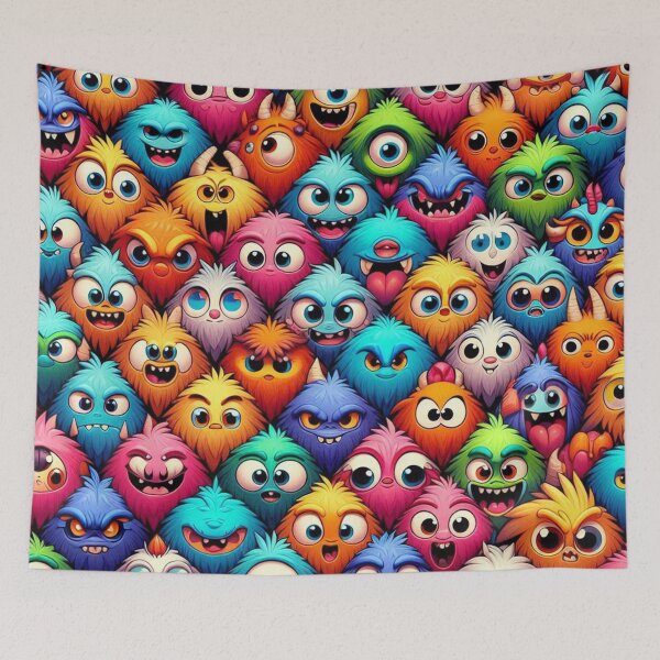 Item preview, Monster Furries Pattern designed and sold by Non-Compliant.